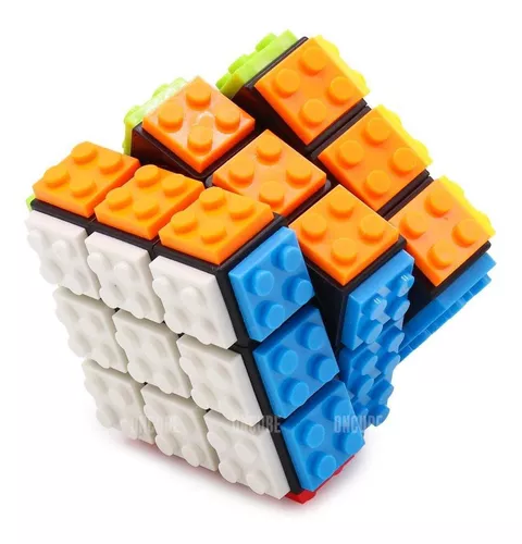 Cubo Mágico 3x3x3 Fanxin Lego Building Blocks Brick Toy