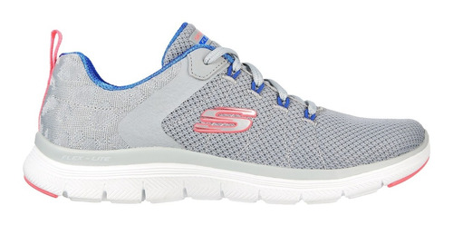 Tenis Skechers Flex Appeal 4.0 Con Logo Lateral Para Mujer