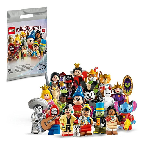 Lego Minifigures Coleção Completa Disney 100 Anos - 71038