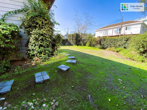 Rebajada Para Remodelar Excelente Terreno,3 Dorm.2 Bñs.