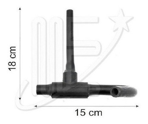 Manguera Descarga De Gases Gmc Chevette 1.6 1988 - 1991