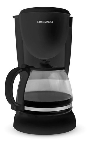 Cafetera Daewoo Cm6316b Negra 1.25lt Color Negro