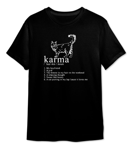 Remera Algodón Premium Taylor Swift Karma Cat Letra Gato 04