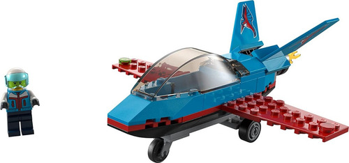 Imagen 2 de 2 de Lego City Avión De Acrobacias 60323 De 59 Piezas