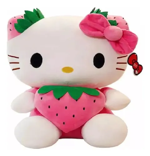 Peluche Capibara con Gorro de Fresa - 9 | Precio Guatemala Peluche Capibara con Gorro de Fresa - 9 | Precio Guatemala