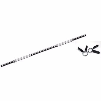 Barra Recta Estándar Cromada 180cm Sport Fitness Ref 071497