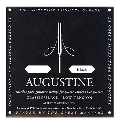 Augustine Augblk-1e Nylon Cuerdas Clásicas