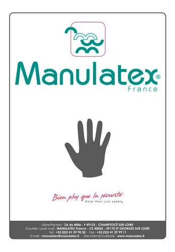 Guante Acero Inoxidable Manulatex Anti-corte Made In France
