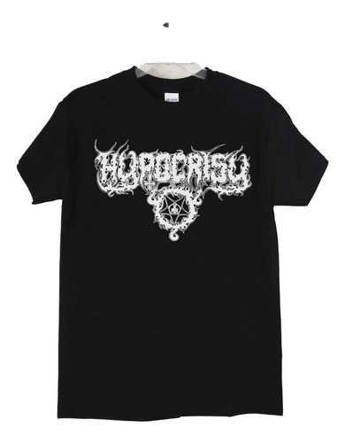 Polera Hypocrisy Logo Metal Abominatron