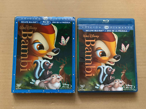 Bambi Bluray +dvd Edicion Diamante