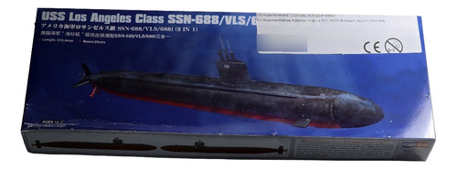 1/350 Hobbyboss Uss Los Angeles Class Ssn-688 3 Em 1