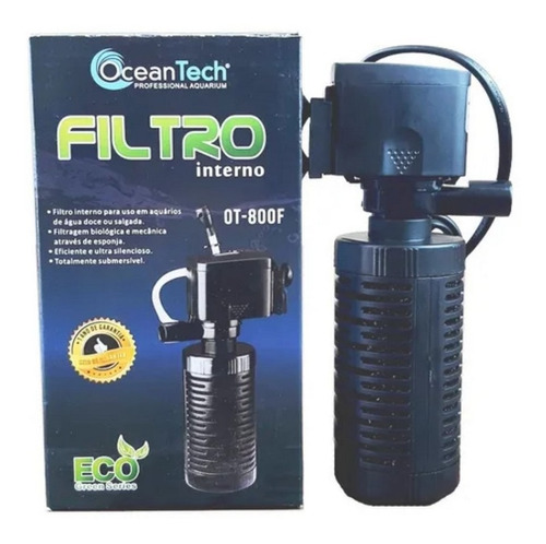 Ocean Tech Filtro Interno Ot-800f 300l/h 127v