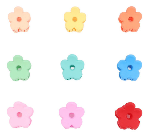 Pinzas Para El Cabello Con Forma De Flor, 100 Piezas