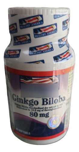 Ginkgo Biloba 80mg - Unidad a $844
