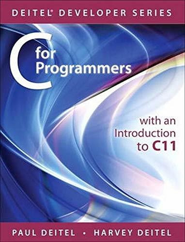 Book : C For Programmers With An Introduction To C11 (deite