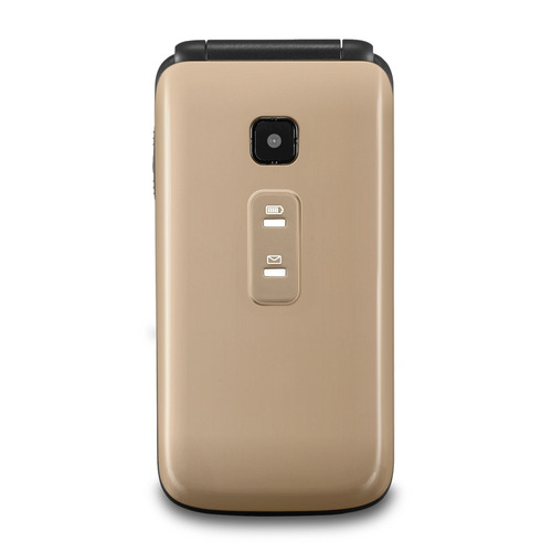 Celular Flip Vita Dual Chip Mp3 Dourado P9043 Multilaser