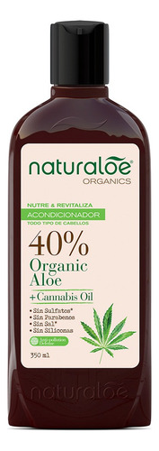 Acondicionador Naturaloe Aceite De Cañamo 350ml