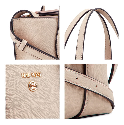 Bolsa Tote Para Mujer Nine West Rosa Claro Ngs115175