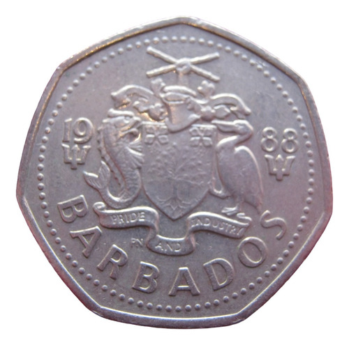 Barbados 1 Dólar 1988 (Usado)