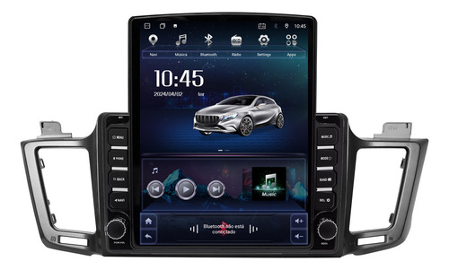 Central Multimidia Tesla Rav4 13/19 9,7p Octacore 4gb 64gb