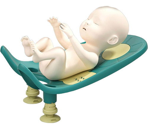 Soporte De Baño Para Bebés Antideslizante Bañera Respaldo