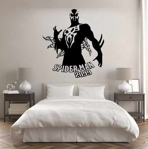 Spiderman 2099 Vinil Adherible Decorativo Hombre Araña 