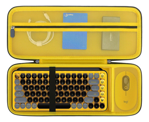 Case De Transporte Duro De Elonbo Para Logitech Pop Keys Mec