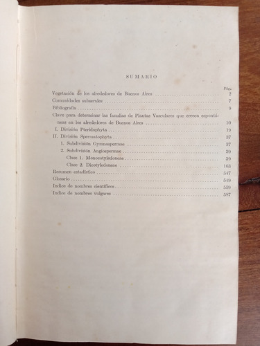 Imagen 4 de 5 de Manual De Flora De Los Alrededores De Buenos Aires - Cabrera