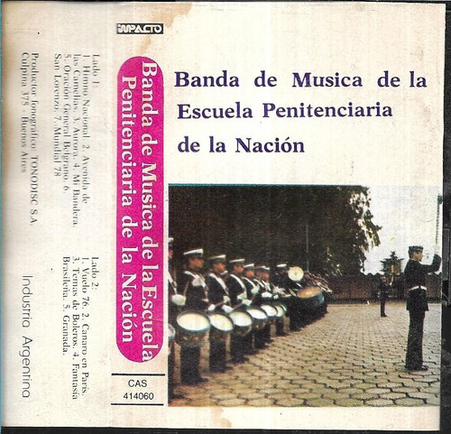 Banda Escuela Penitenciaria De La Nacion Mundial 78 Cassette