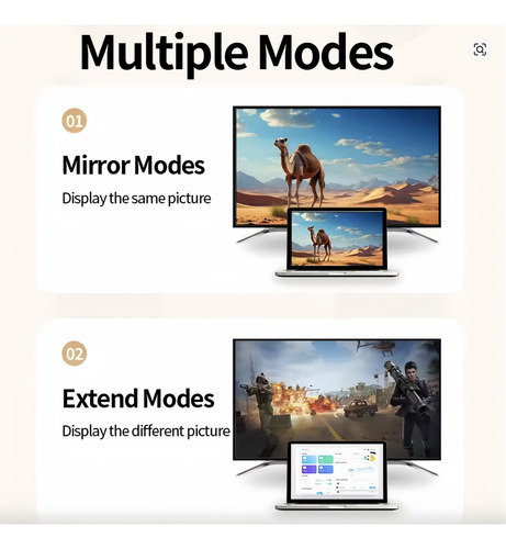 Cabo Hdmi Para Displayport 4k@60hz 1,80m Com Energia Usb