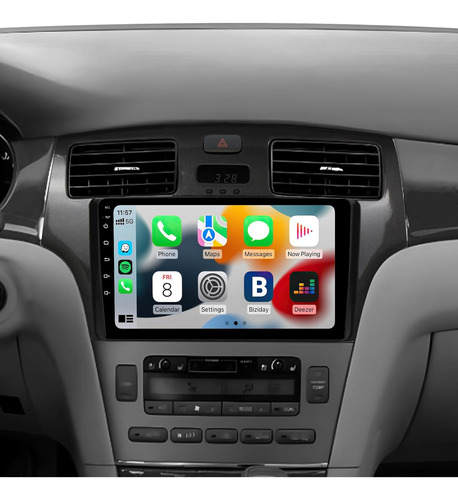 Android 12 Octa-core Radio Estéreo Para Coche Incorporado Ap