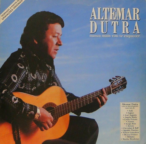 Altemar Dutra Cd Con Alcione Fagner Fafa Joanna Sergio Reis