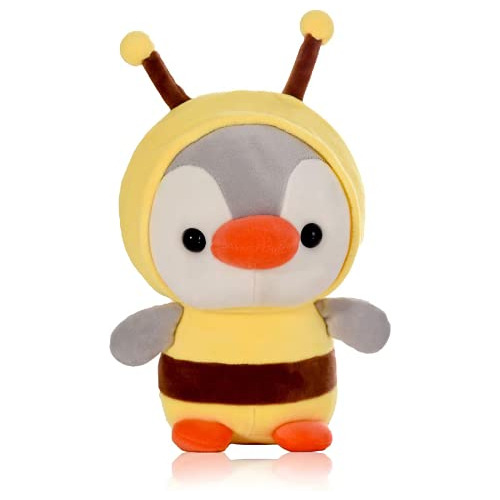 Lxslfy Cute Penguin Bee Animal Plush, Penguin-bee Stuffed An