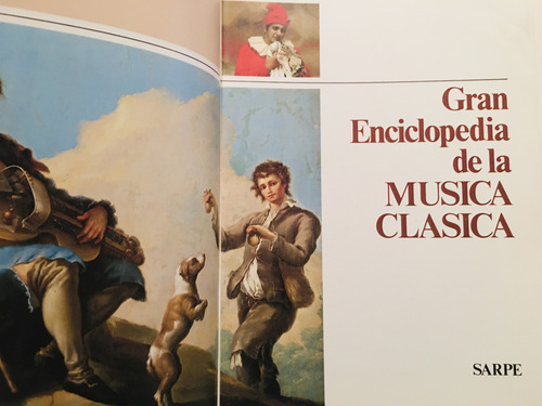 Gran Enciclopedia Mùsica Clâsica Sarpe 1980 (incompleta) (Usado)
