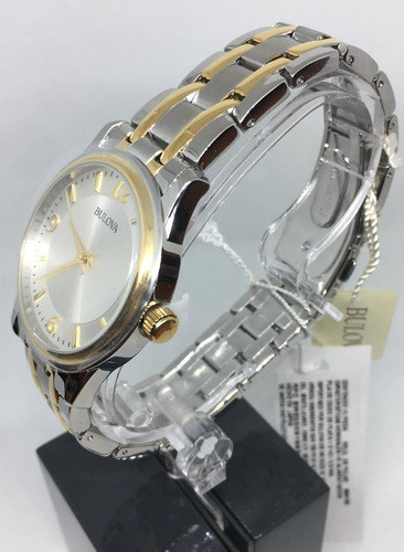 Imagen 8 de 10 de Reloj Bulova 98a150 Quartz Hombre Acero *watchsalas*