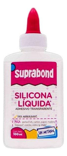 Adhesivo Suprabond Silicona Líquida 100ml Sin Metanol