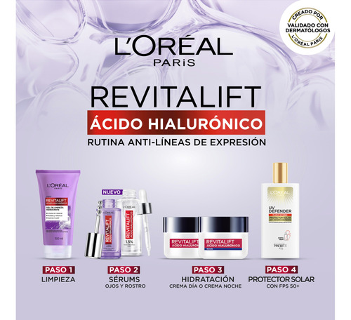 Sérum Rostro L'oréal Paris Revitalift Ácido Hialurónico,30ml
