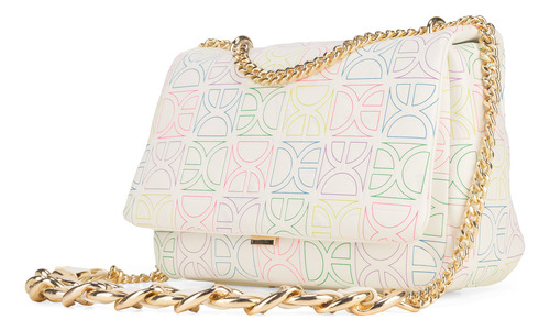 Bolsa Crossbody Cloe Pichel I Mediano Color Blaco