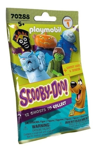 Imagen 1 de 7 de Playmobil 70288 Scooby Doo Figura Sobre Sorpresa Playking