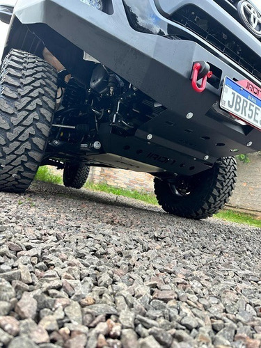 Kit Parachoques+peito De Aço Hilux 19/23 Cabine Dupla