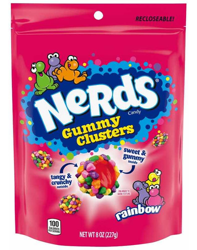 Gomitas Nerd Gummy Cluster 8oz Importadas