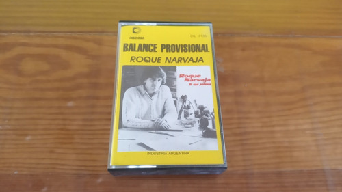 Roque Narvaja  Balance Provisional  Cassette Nuevo 