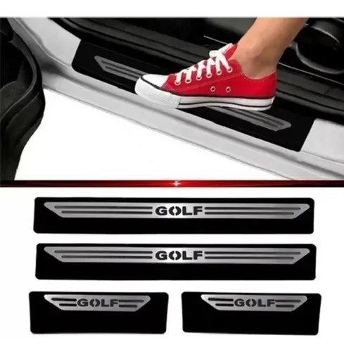 Cubre Zócalo Protector De Acero Inoxidable 2 Y 4 Puertas Volkswagen Golf