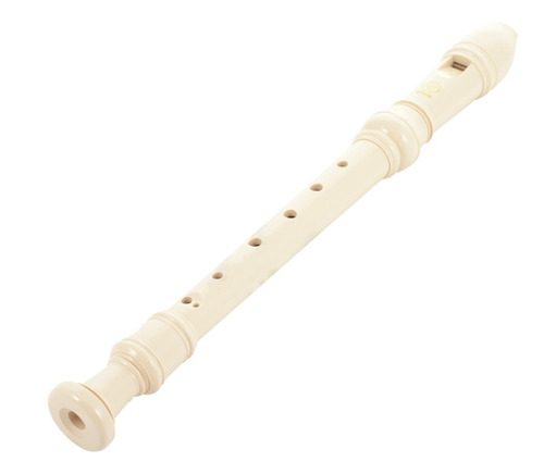 Flauta Dulce Soprano Escolar Yamaha Yrs-23 Crema