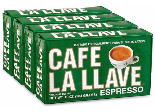 Café La Llave 4 Paquetes De 284gr Cada Uno