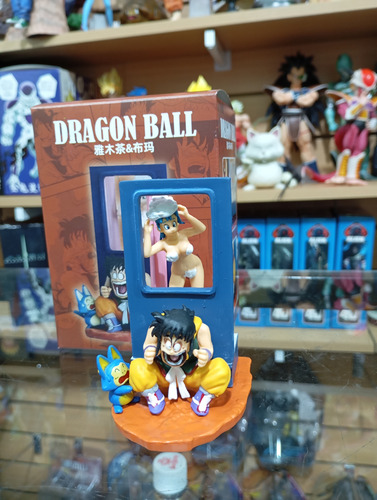 Figura Coleccio Bulma Bañándose Shancha Dragón Ball 9.5cm