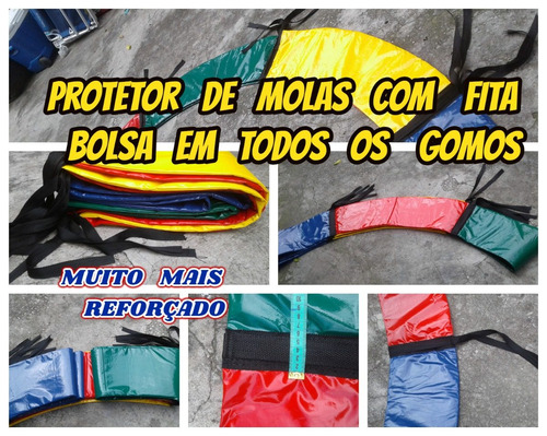 Protetor De Molas P/pula Pula 1.80mts+6 Isotubos+brinde