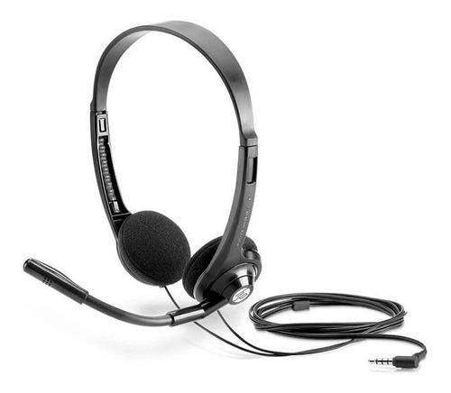 Audífonos Hp Alambricos Boom 150 Mic Headset Color Negro