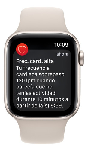 Imagen 7 de 10 de Apple Watch Se (2da Gen) (gps) Aluminio Blanco De 44 Mm