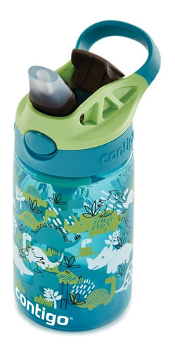 Imagem 8 de 8 de Garrafinha Squeeze Infantil Contigo ® Kids Dinossauros 414ml